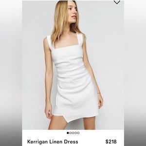 Reformation Kerrigan linen dress